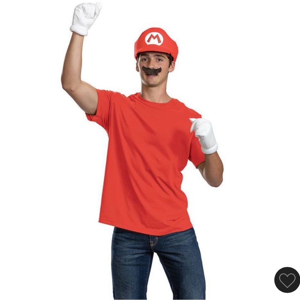 Super Mario Brothers Mario Hat and Gloves